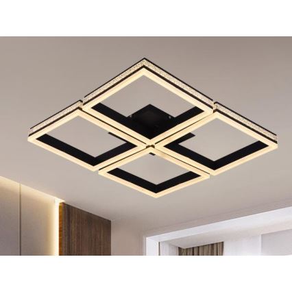 Plafón LED regulable de montaje en superficie LED/215W/230V 3000-6500K + mando a distancia