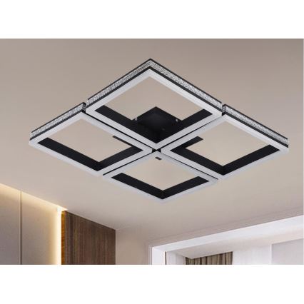 Plafón LED regulable de montaje en superficie LED/215W/230V 3000-6500K + mando a distancia