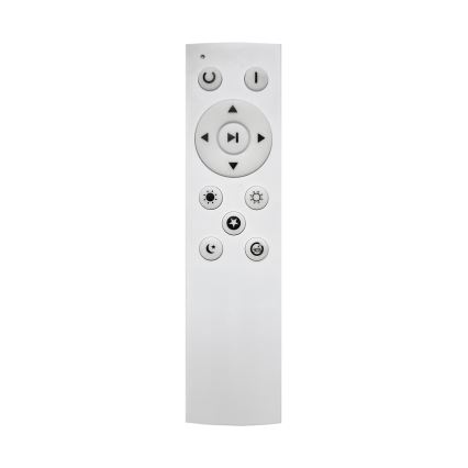 Plafón LED regulable EBRO LED/36W/230V 2700-6500K diá. 50 cm + control remoto