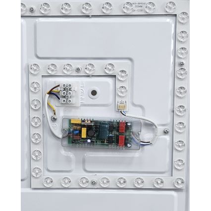 Plafón LED regulable EBRO LED/36W/230V 2700-6500K diá. 50 cm + control remoto