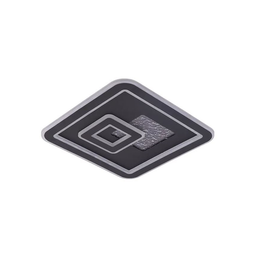 Plafón LED regulable LED/110W/230V 3000-6500K negro + control remoto