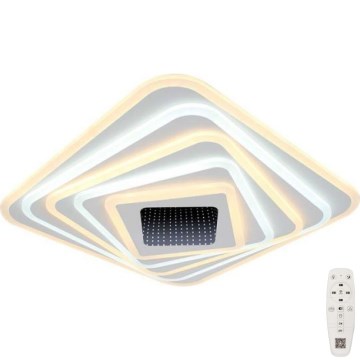 Plafón LED regulable LED/150W/230V 3000-6500K 51x51 cm + control remoto