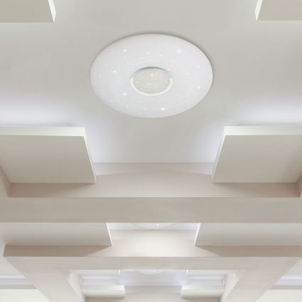 Plafón LED regulable LED/40W/230V 3000/4000/6500K diá. 39 cm + control remoto