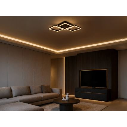Plafón LED regulable LED/85W/230V 3000-6500K + mando a distancia