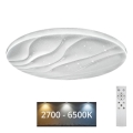 Plafón LED regulable LIKA LED/60W/230V 2700-6500K diá. 58 cm + control remoto