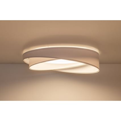 Luminaria de techo LED regulable SMART GALAXY MODERN LED/24W/230V 3000-6500K diámetro 55 cm blanca + mando a distancia
