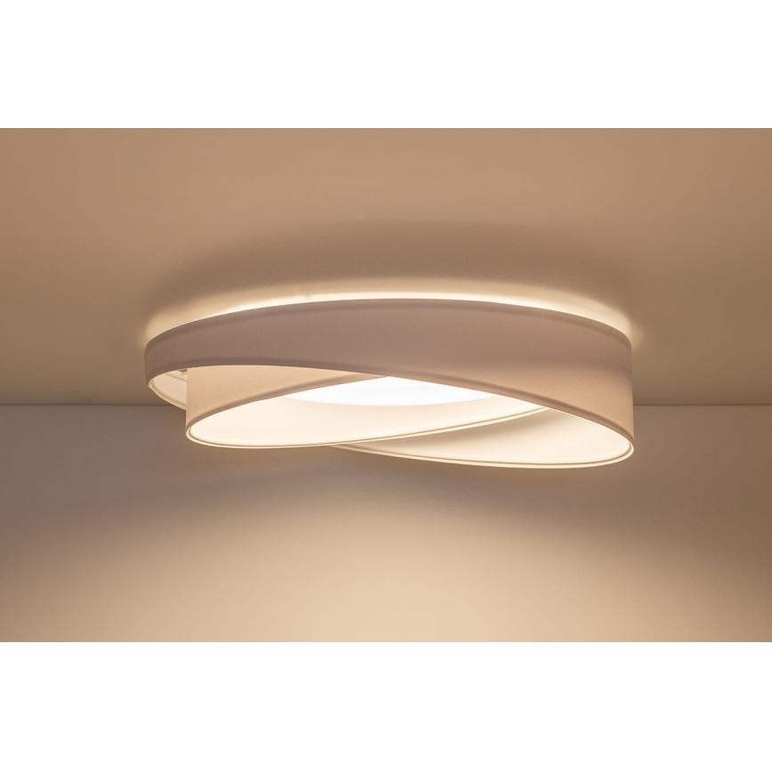 Luminaria de techo LED regulable SMART GALAXY MODERN LED/24W/230V 3000-6500K diámetro 55 cm blanca + mando a distancia