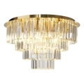 Plafón MILANO 9xE14/40W/230V dorado