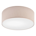 Plafón SIRJA 1xE27/60W/230V diá. 35 cm beige