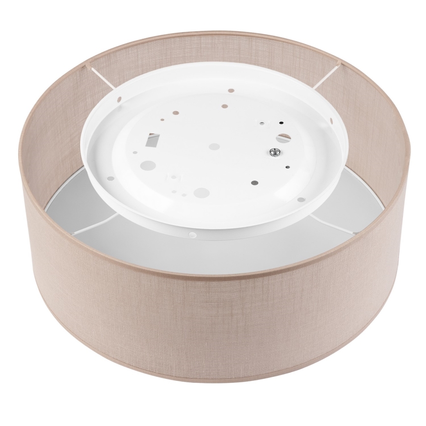Plafón SIRJA 1xE27/60W/230V diá. 35 cm beige