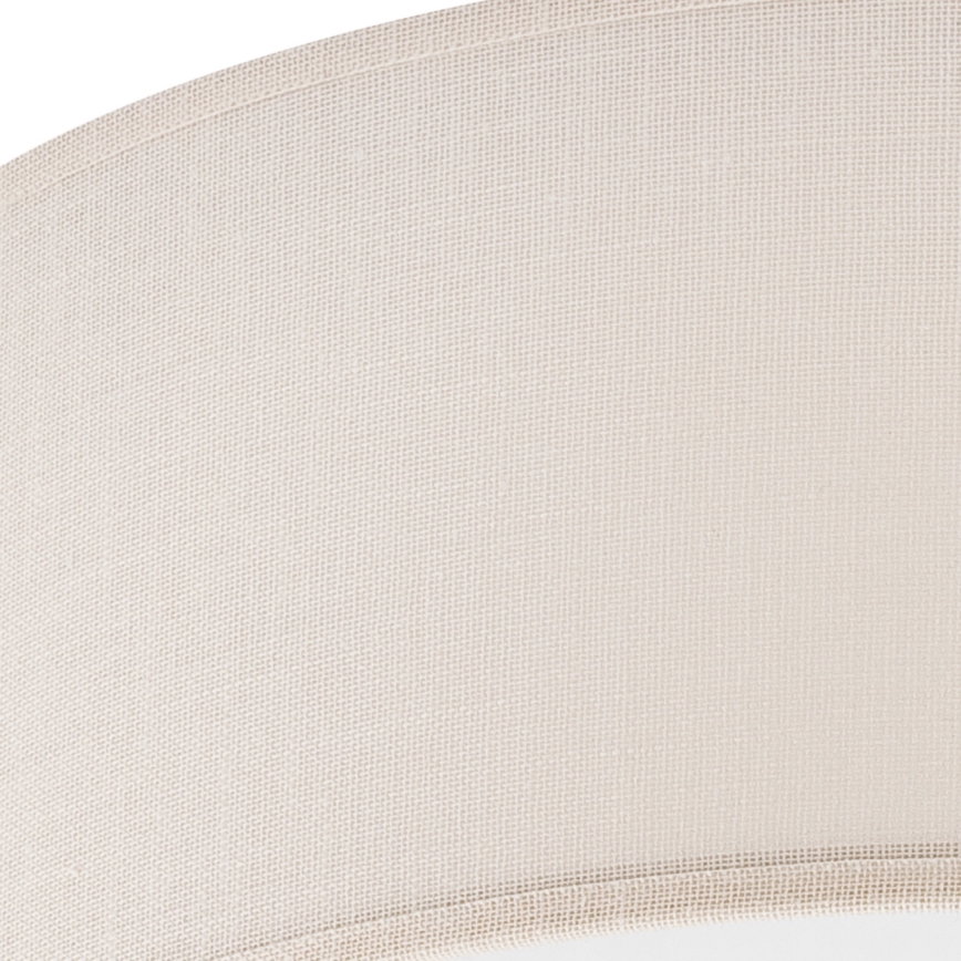 Plafón SIRJA DOUBLE 2xE27/15W/230V diá. 35 cm color crema