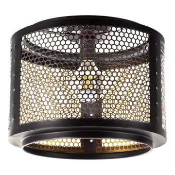 Plafón VITO 1xE27/40W/230V negro
