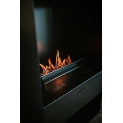 Planika - Chimenea BIO con control remoto 83,5x48 cm 2,5kW/230V negro