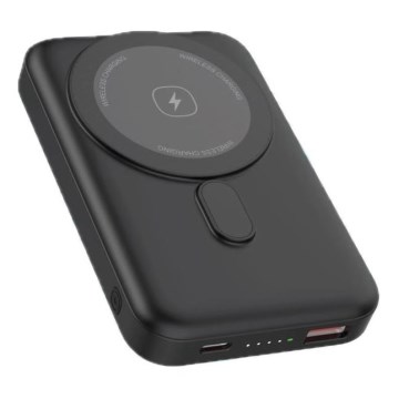 Power Bank magnético con carga inalámbrica MagSafe 10000 mAh 20W Power Delivery negro