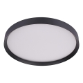 Prezent 17313 - Lámpara de techo LED regulable MAYSA LED/36W/230V 3000/4000/6000K pr. 39,5 cm negra