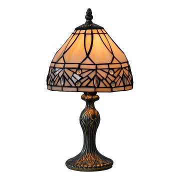 Prezent 242 - Lámpara de mesa TIFFANY 1xE14/40W/230V