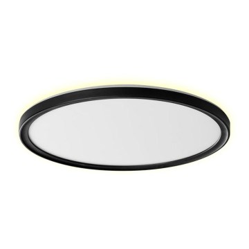 Prezent 27310 - Plafón LED de baño CORDIA LED/12W/230V 3000/6000K IP54 negro