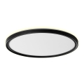Prezent 27314 - Plafón LED de baño CORDIA LED/24W/230V 3000/6000K IP54 negro