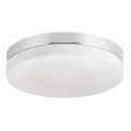 Prezent 67110 - Plafón de baño PILLS 1xE27/60W/230V IP44 cromo brillante