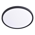 Prezent 70328 - Plafón LED regulable TRIMO LED/40W/230V 3000-6000K diá. 50 cm negro