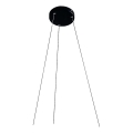 Prezent 70330 - Cable de alimentación con 3 hilos TRIMO 15x100 cm negro