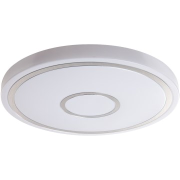 Prezent 71342 - Plafón LED regulable MOZAN, 40 W, 230 V, 3000/4000/6500 K, diámetro 48 cm, blanco
