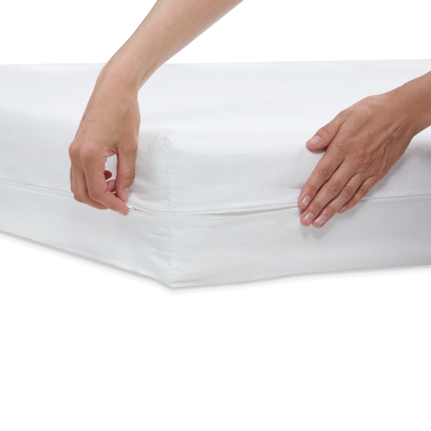 ProtecSom - Funda antiácaros para colchón 90x200x16 cm