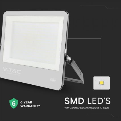 Proyector LED/300W/230V 4000K IP65 negro