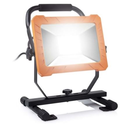 Proyector LED/50W/230V 6500K IP65 naranja/negro