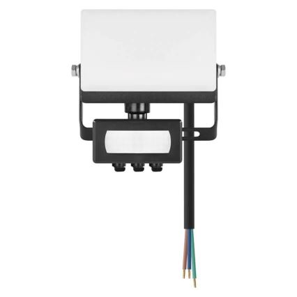 Reflector LED con sensor de movimiento y sensor crepuscular TAMBO EVO LED/10W/230V 4000K IP44 negro