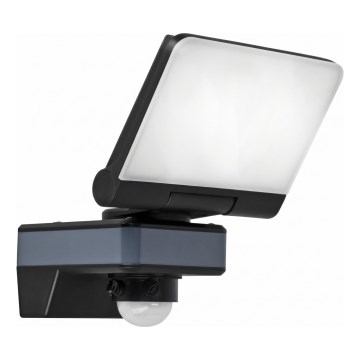 Proyector LED con sensor de movimiento y de crepúsculo LED/24W/230V 4200K IP54 negro