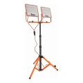 Proyector LED con soporte 2xLED/100W/230V 4500K IP65 naranja
