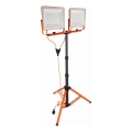 Proyector LED con soporte 2xLED/100W/230V 4500K IP65 naranja
