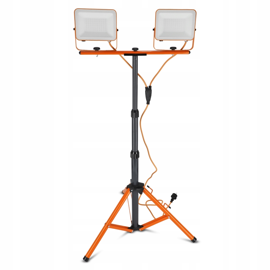 Proyector LED con soporte 2xLED/50W/230V 4500K IP65 naranja