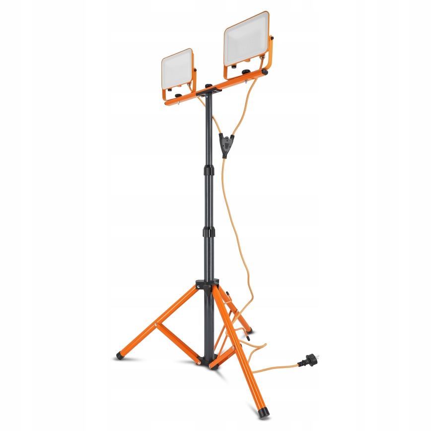 Proyector LED con soporte 2xLED/50W/230V 4500K IP65 naranja
