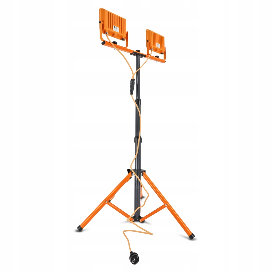 Proyector LED con soporte 2xLED/50W/230V 4500K IP65 naranja