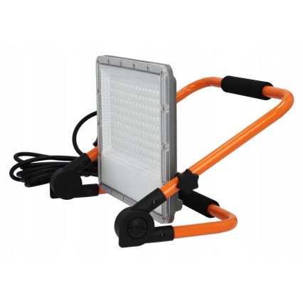Proyector LED con soporte LED/100W/230V 4500K IP65 color naranja