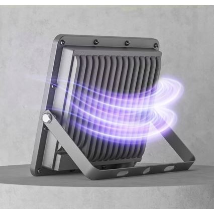 Proyector LED exterior 100W/230V 4500K IP65 gris