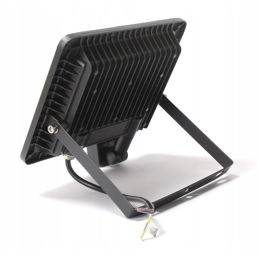 Foco LED exterior con sensor de movimiento y sensor crepuscular LED/100W/230V 4500K IP65 negro
