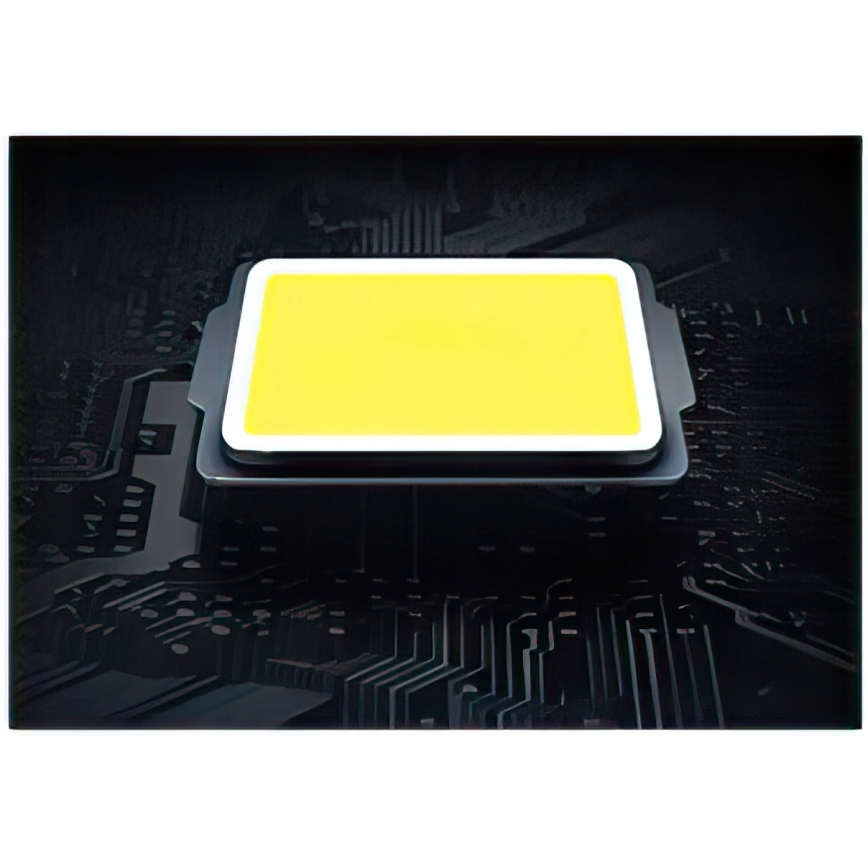 Foco LED exterior con sensor de movimiento y sensor crepuscular LED/100W/230V 4500K IP65 negro