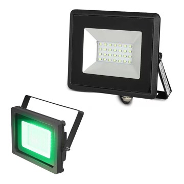 Proyector LED LED/20W/230V IP65 luz verde