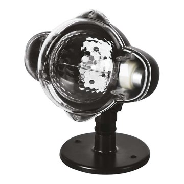 Proyector LED navideño para exteriores LED/4W/230V IP44 blanco frío