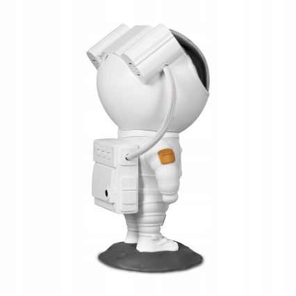 Proyector LED RGB LED/5W/5V astronauta + mando a distancia