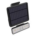 Proyector LED solar con sensor de movimiento LED/3,7V 2500mAh 4000K IP54