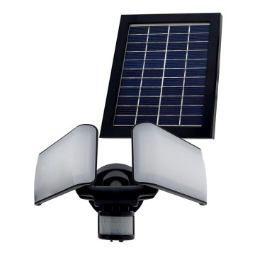 Proyector LED solar de exterior con sensor LED/20W/5,5V 2400 mAh IP44