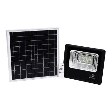 Proyector LED solar regulable LED/20W/6,4V 4000K IP65 10000 mAh + control remoto