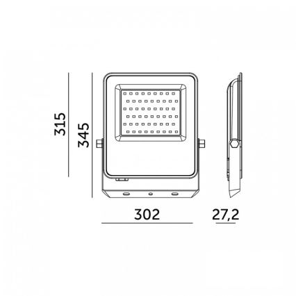 Proyector LED ULSAN LED/200W/230V 4000K IP65