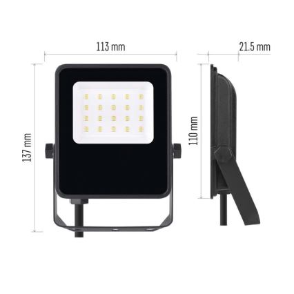 Proyector LED VISIO LED/20W/230V 4000K IP65
