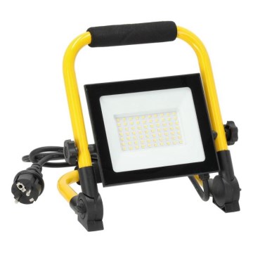 Proyector portátil LED TIGRA LED/50W/4000K IP54 negro/amarillo