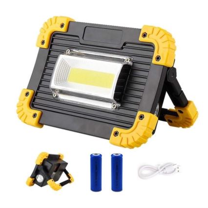Proyector recargable LED LED/10W/4000 mAh 3xAA